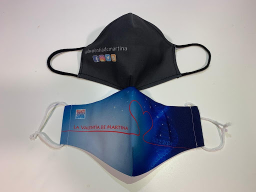 Mascarillas de La Valentía de Martina