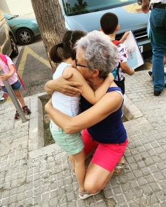 Abrazo con Martina